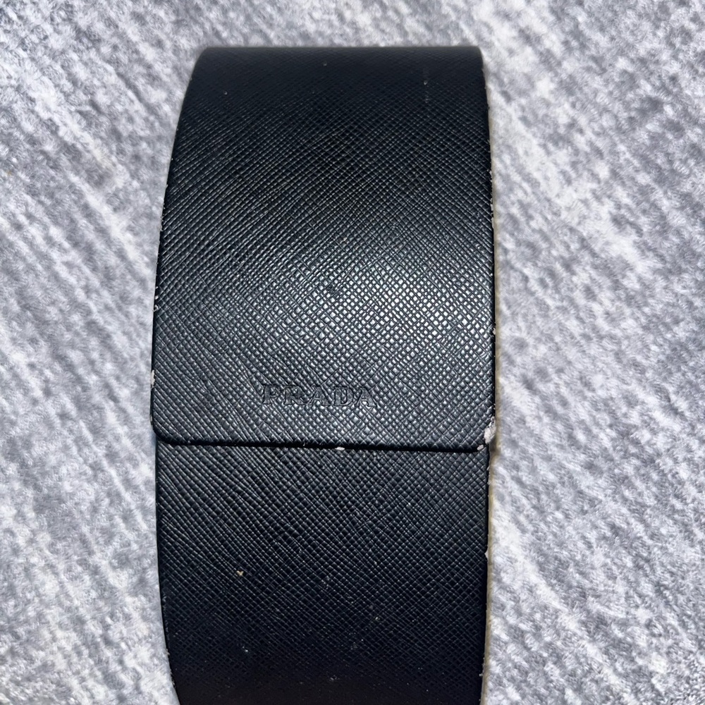 $120 Prada Rectangular Sunglasses With Case - image 3